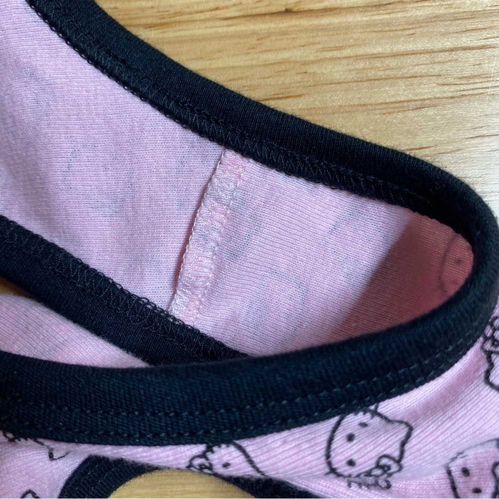 Hello Kitty Custom-Made Pink Racerback Tank Top - Picture 2 of 5